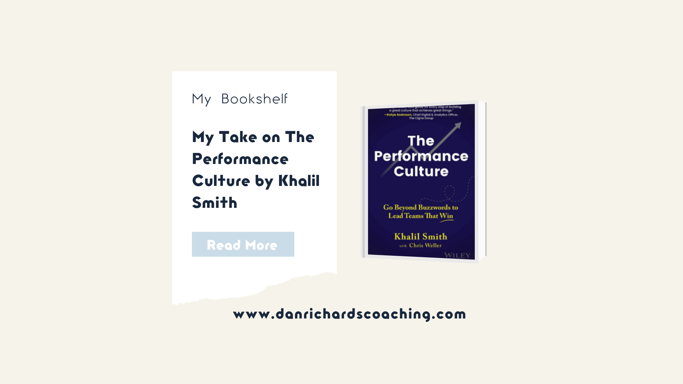 The Performance Culture by Khalil Smith