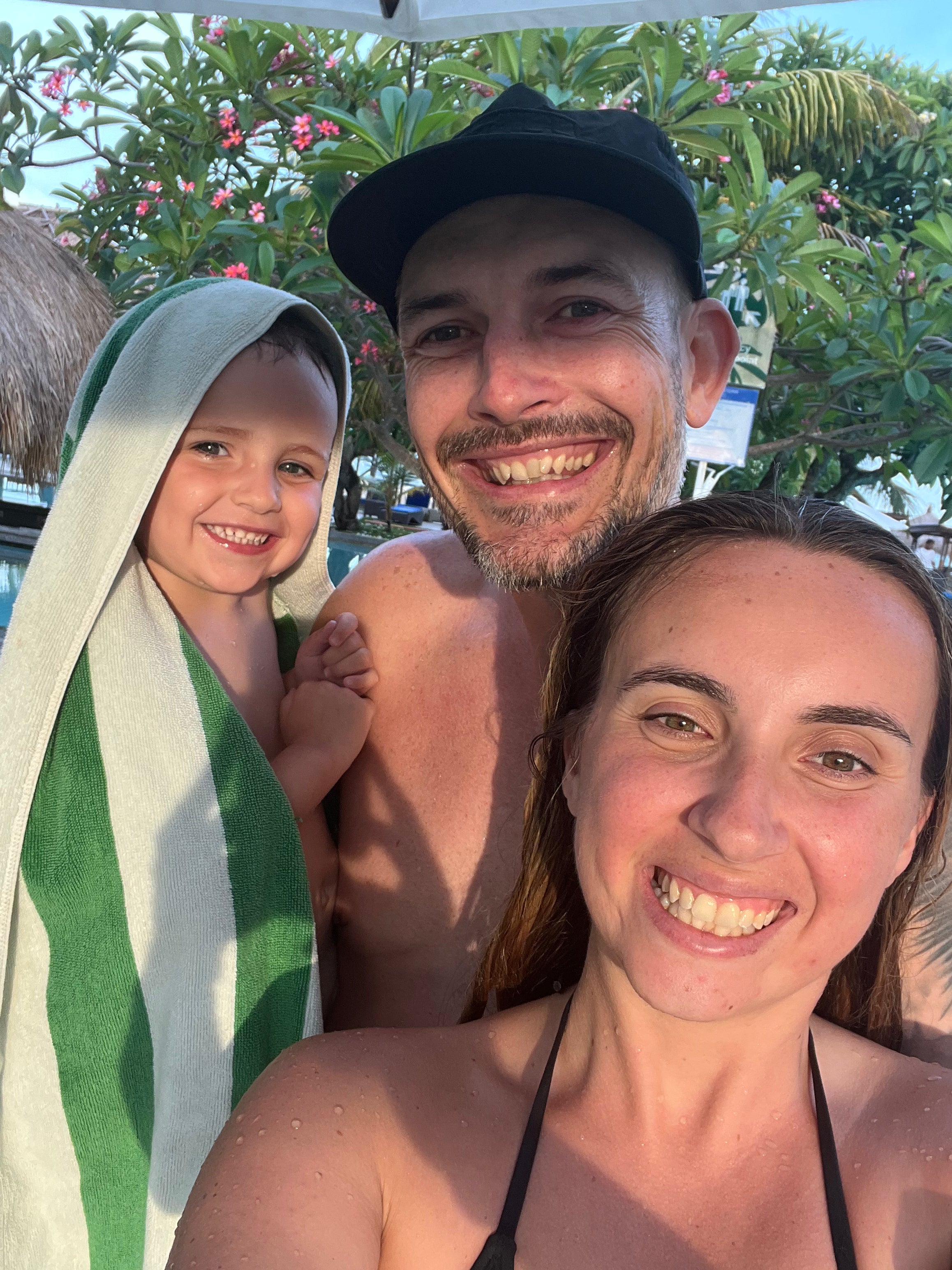 Dan Richards Family Photo in Bali